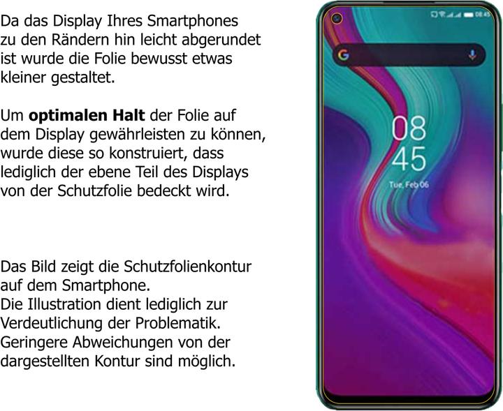 Image du produit Dipos Film de Protection d’écran Anti-Shock (2 pièce(s), Infinix Note 7)