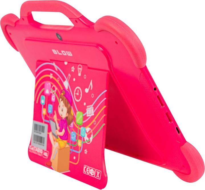Actual product image Blow Tablet KidsTAB10 4G 4/64GB pink + case (4G, 10.10", 64 GB, Powder Pink)