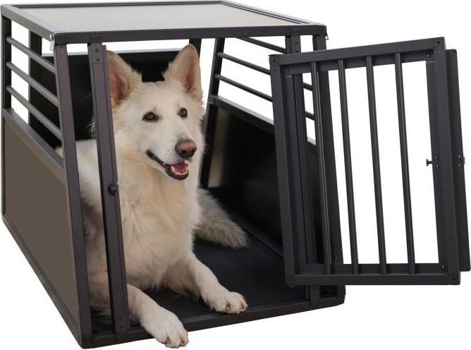 Produktbild Kerbl Hundetransportbox Vacation Alu Eintürig Medium (Hund, Sicherheitsverschluss)