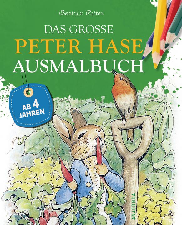 Image du produit Le grand livre à colorier Peter Rabbit