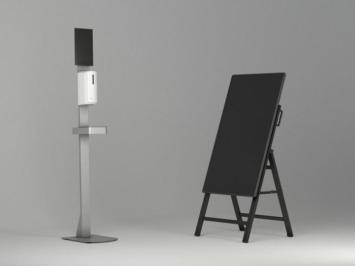 Produktbild Multibrackets M Tilt and Roll Easel (Gerätespezifisch, 55", 80 kg)