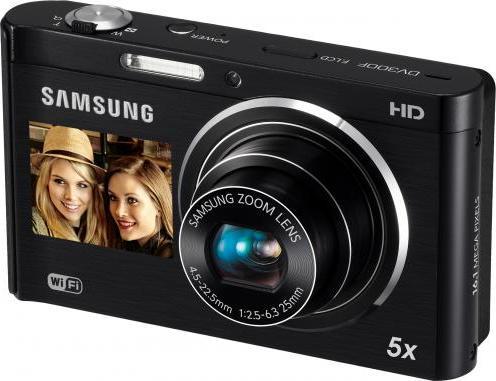 Image du produit Samsung DV300, 16MP, zoom 5x WW, WiFi, FullHD, noir