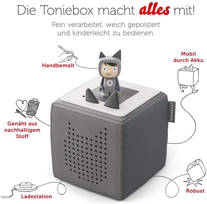 Immagine prodotto Tonies Toniebox Starter Set Antracite (Tedesco)