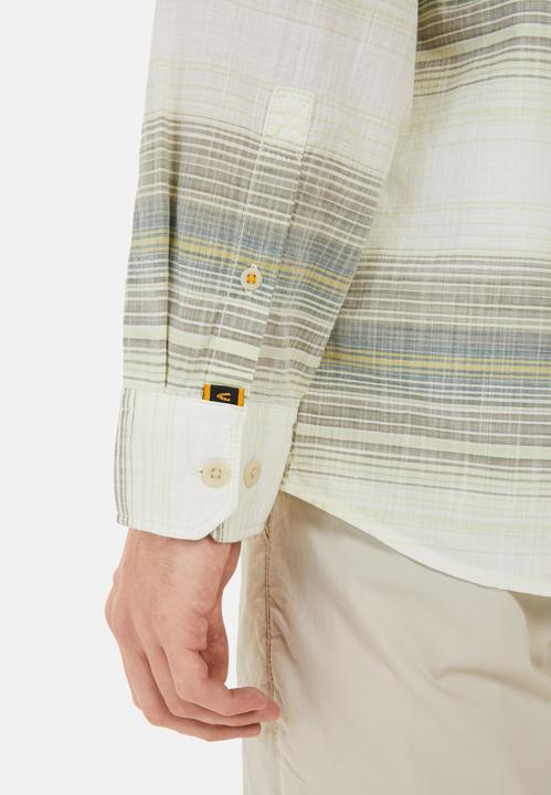 Produktbild Camel Active Gestreiftes Hemd aus reiner Baumwolle (3XL)