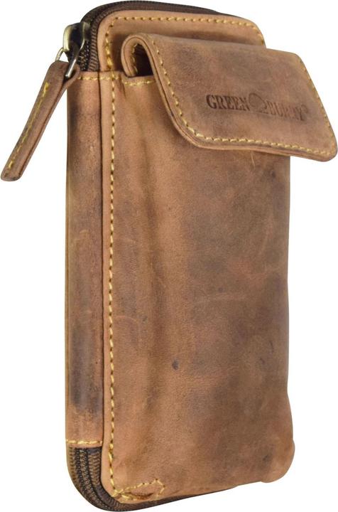 Actual product image Greenburry Vintage belt bag leather 14.5 cm