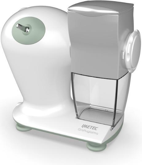 Produktbild Imetec 7480 Elektrische Reibe und Spiralisierer Elektrische Reibe Grün, Weiss