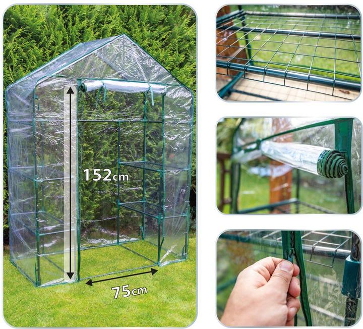 Image du produit Topex Serre Neo Tools 143 x 73 x 195 cm