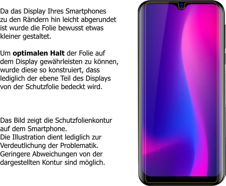 Actual product image Dipos Screen Protector Anti-Glare (1 Piece, Blackview A60 Pro)