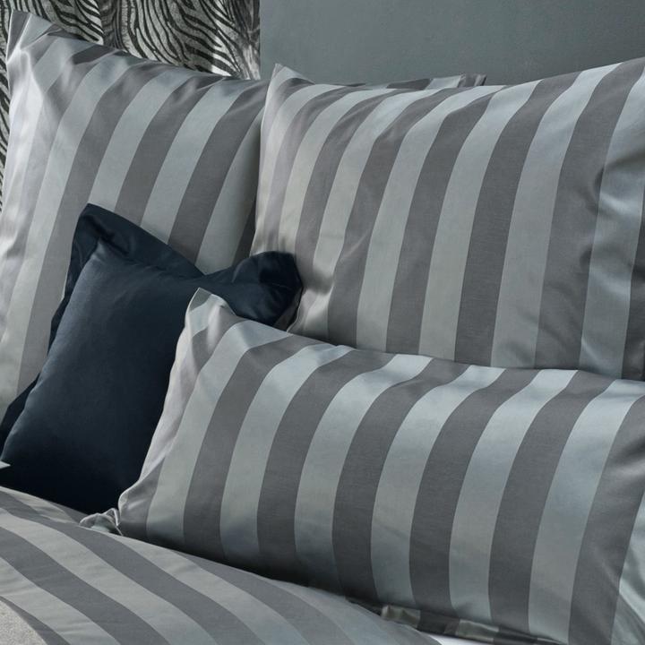 Immagine prodotto Curt Bauer Biancheria da letto damascata Como grigio acciaio (Copripiumino, 135x200 cm)