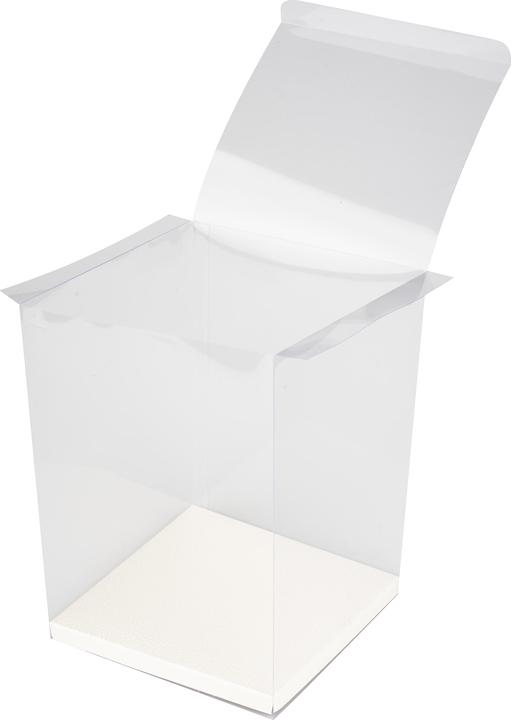 Immagine prodotto Hobby Fun Scatola per denaro e buoni regalo, trasparente (18 x 18 x 18 x 25 cm)