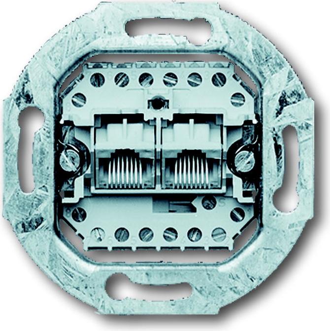 Produktbild Busch-Jaeger BJ UP Anschlussdose UAE 0215 8 8 polig - Zubehör Netzwerk
