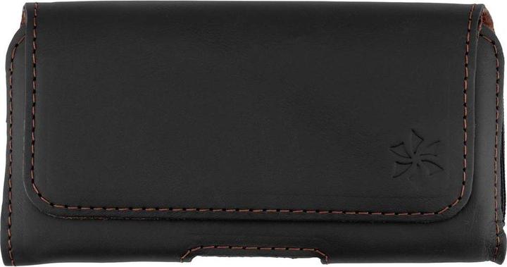 Actual product image Honju horizon smooth leather belt pouch for Samsung smartphones