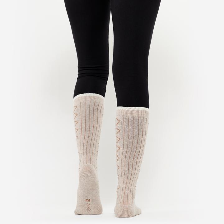 Actual product image Kimjaly Meditation socks merino wool - beige (35, 38)