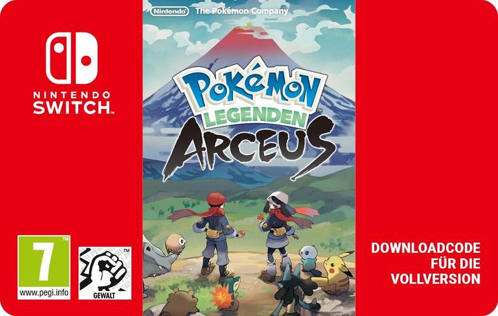 Image du produit Nintendo Pokemon Legends: Arceus Digital Code (Switch)