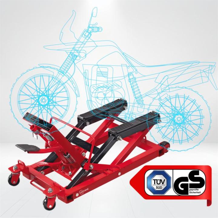 Actual product image Cartrend Motorcycle lifting platform