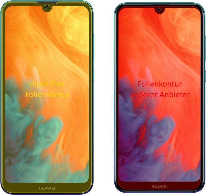 Image du produit Dipos Film de Protection d’écran Full-Cover 3D (2 pièce(s), Huawei Y7 (2019))