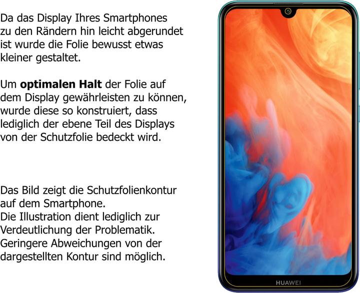 Produktbild Dipos Displayschutz Anti-Shock (1 Stück, Huawei Y7 (2019))