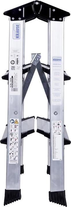Produktbild Krause Aluminium Doppel-Klapptritt kl (Trittleiter, 42 cm)