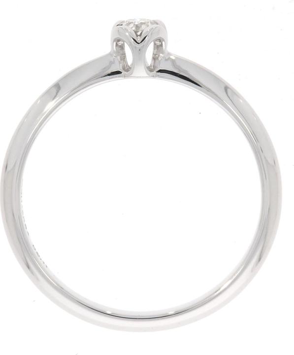Produktbild Xen ONE Ring mit Diamant 0,11 ct. 585 Weissgold (56, 925 Silber)