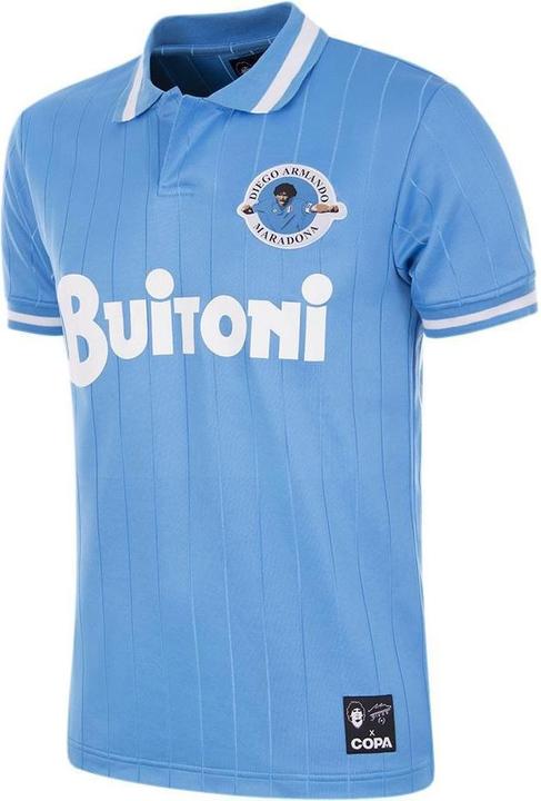 Actual product image Copa Football Maradona Napoli 1986 - 1987 Tribute Shirt (XL)