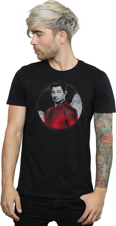 Actual product image Mens Shang-Chi And The Legend Of The Ten Rings Red Ring T-Shirt (XL)