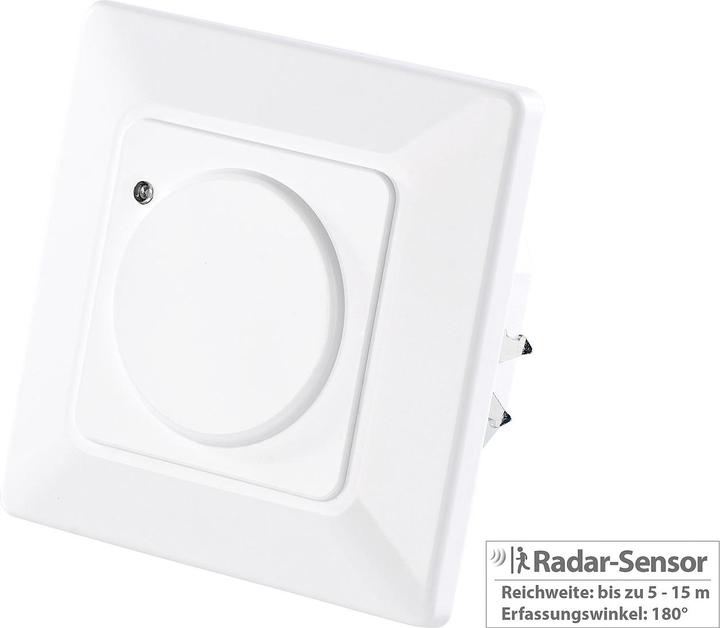 Produktbild Revolt Automatischer Lichtschalter mit Radar-Bewegungsmelder (15 m)