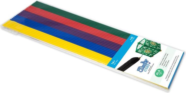 Immagine prodotto 3Doodler CREATE FILAMENT PLA 5 COLORI PL-MIXNEW2 Acido polilattico (PLA),, Viola (PLA, ABS, 3 mm, 2 g, Multicolore)