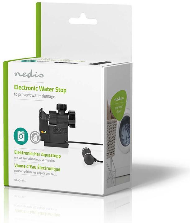 Actual product image Nedis Electronic Aqua Stop - 3/4" external thread - 3/4" internal thread - Adjustable water flow rate