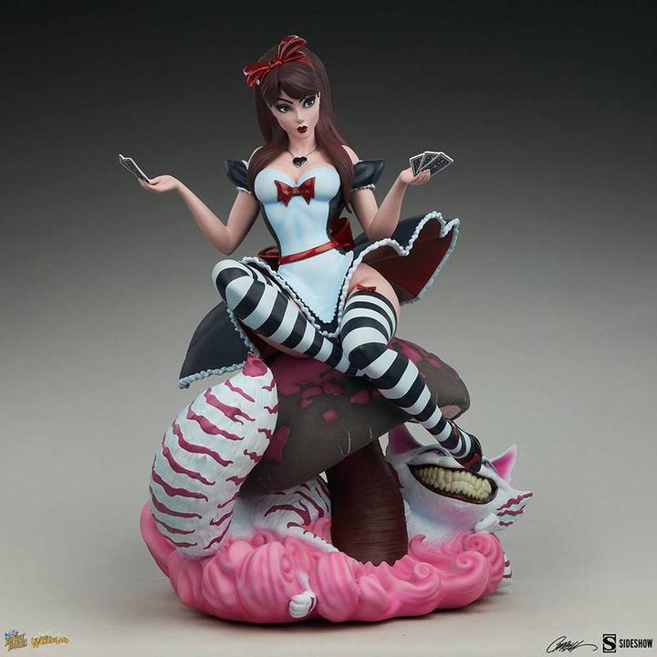Produktbild Sideshow Fairytale Fantasies Collection “Alice in Wonderland” Game of Hearts Edition Statue