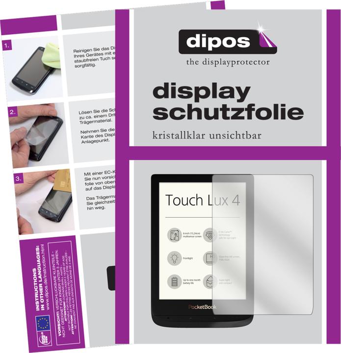 Image du produit Dipos Film de Protection d’écran Crystalclear (6 pièce(s), Touch Lux 4)