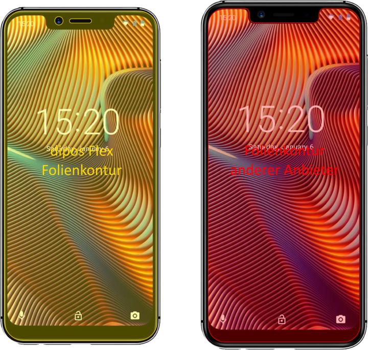 Image du produit Dipos Film de Protection d’écran Full-Cover 3D (2 pièce(s), Umidigi A3 Pro)