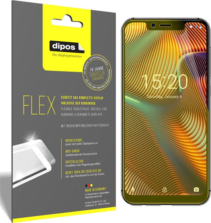 Image du produit Dipos Film de Protection d’écran Full-Cover 3D (2 pièce(s), Umidigi A3 Pro)