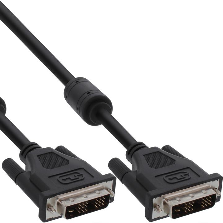 Produktbild InLine Kabel DVI-D - DVI-D 2m schwarz (17772) (2 m, DVI)
