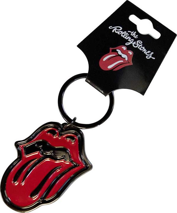 The Rolling Stones Classic Tongue Black Schlüsselanhänger