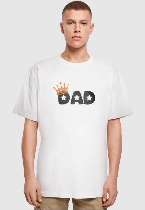 Actual product image Merchcode Fathers Day - King Dad Heavy Oversize Tee - 113625 (S)