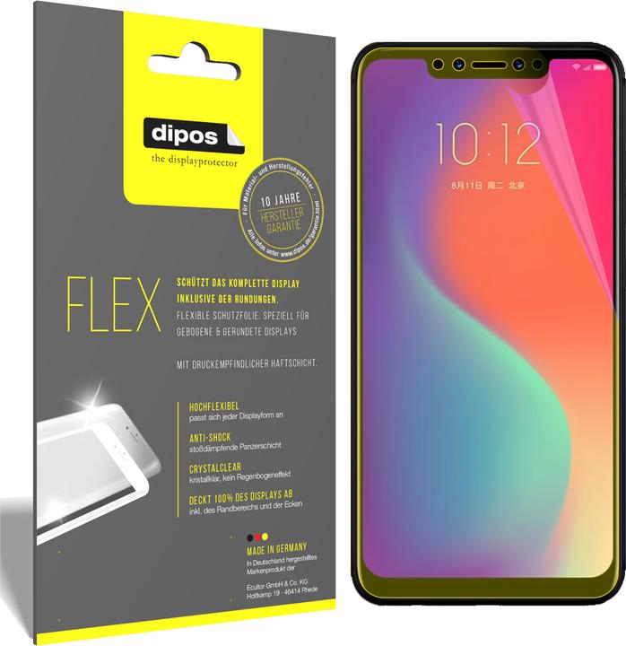 Produktbild Dipos Displayschutzfolie Full-Cover 3D (3 Stück, Lenovo S5 Pro)