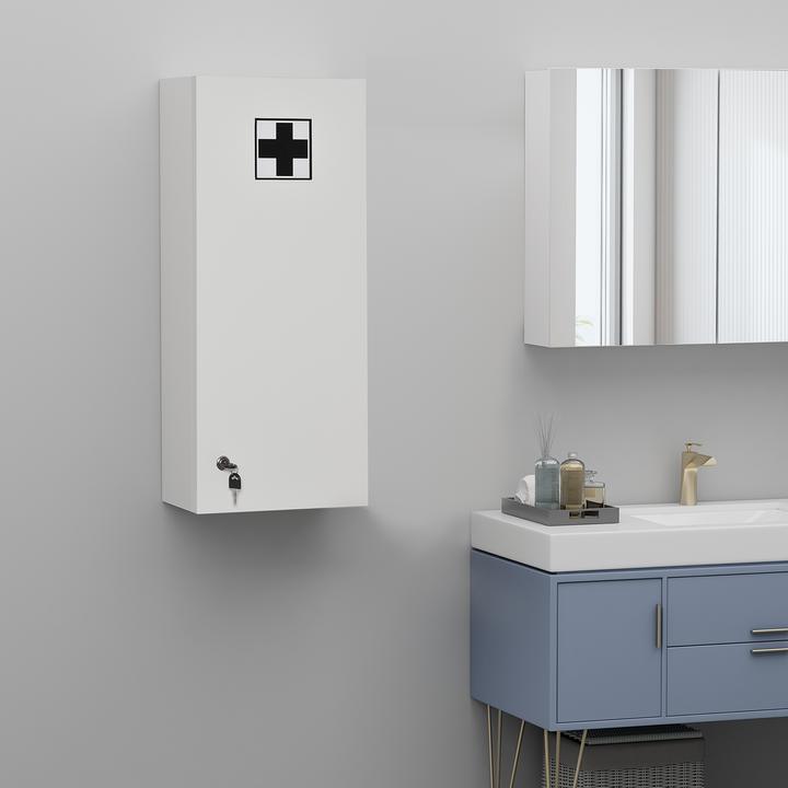 Actual product image Kleankin Medicine cabinet (30 x 20 x 70 cm)