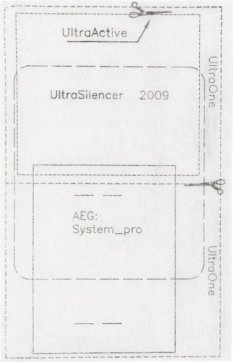 Produktbild AEG Electrolux AEF 54 Motorzuschnittfilter/S-Bag-Modelle