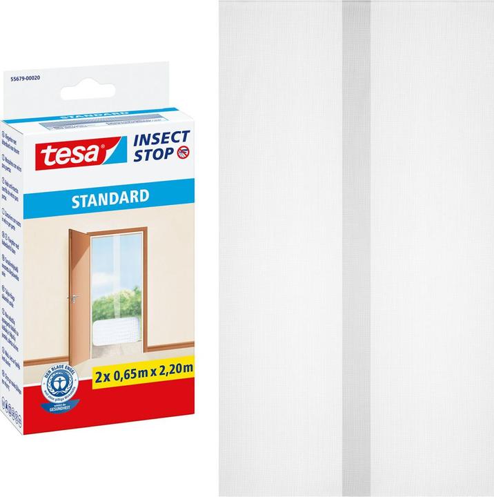 Immagine prodotto tesa Zanzariera STANDARD per finestre, con nastro in velcro, senza foratura (120 x 220 cm)