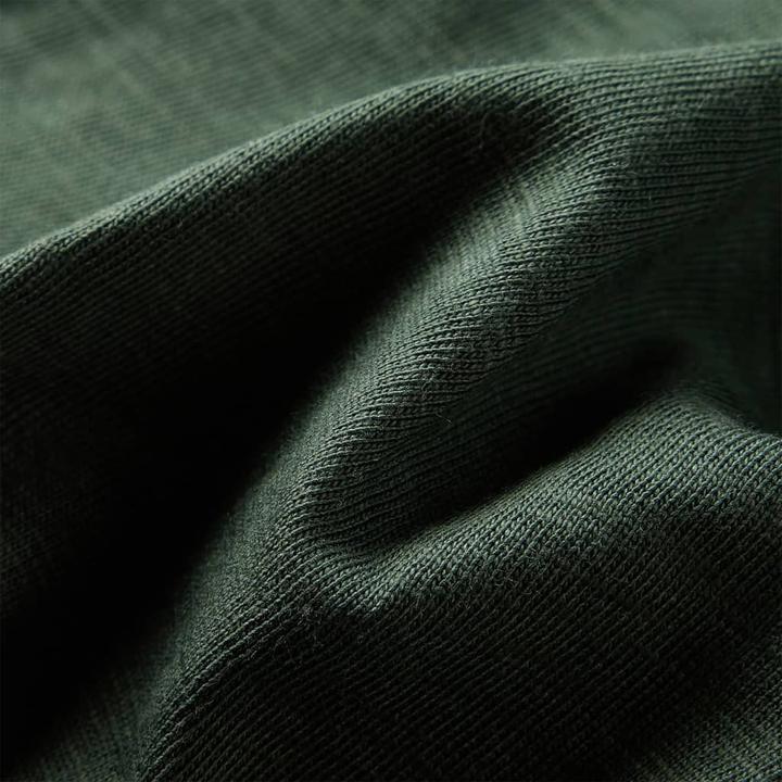 Immagine prodotto VidaXL Camicia da bambino a maniche lunghe verde scuro 92,Materiale: 100 (92)