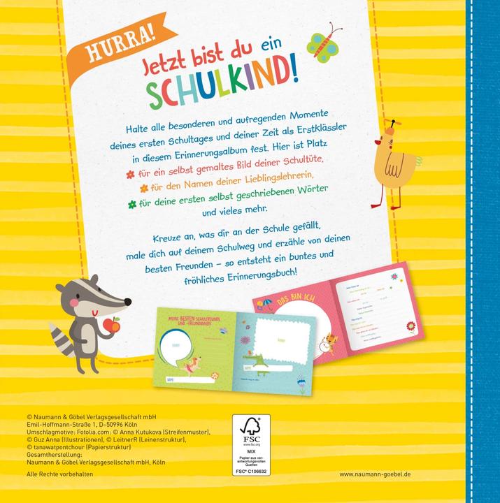 Actual product image Ab heute bin ich Schulkind!
