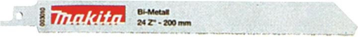 Immagine prodotto Makita P-04949 Lame per sega diritta 200X0,9MM (24TPI), 5 pezzi, per metallo