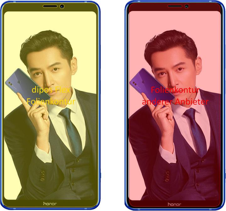 Immagine prodotto Dipos Pellicola Protettiva Full-Cover 3D (2 Pezzo/i, Onorevole Nota 10)