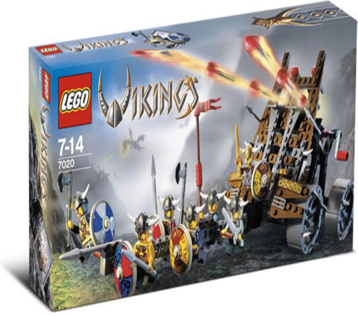 Actual product image LEGO 7020 - Army of Vikings with Heavy Artillery Wagon (7020, LEGO Wicked)