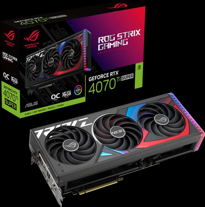 Produktbild ASUS Strix GeForce RTX 4070 Ti SUPER OC Edition (16 GB)