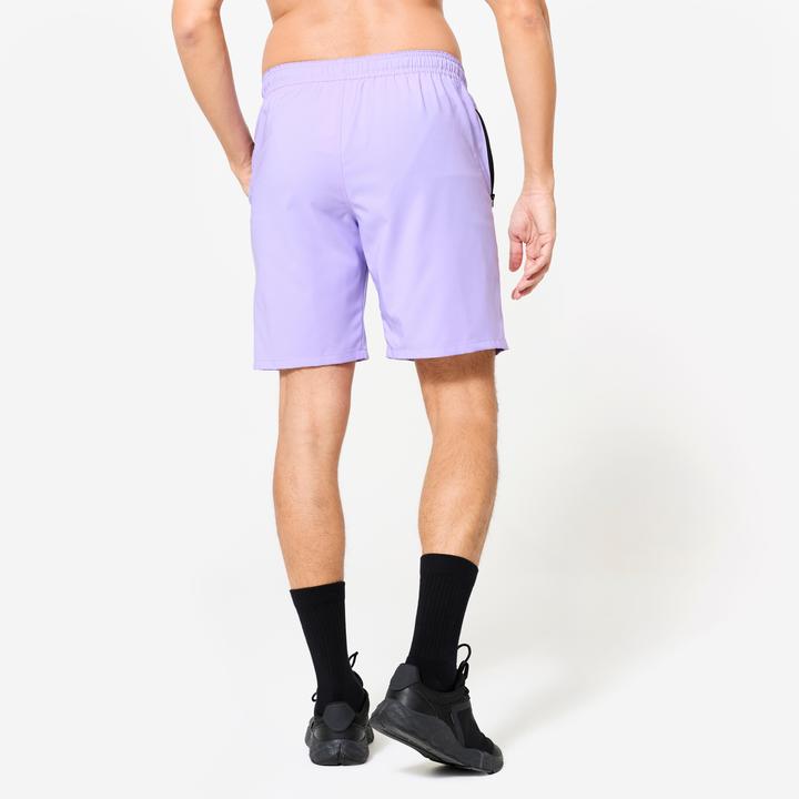 Image du produit Domyos MEN QUICK-DRY TRAINING SHORTS 120-violet lavande (XL)