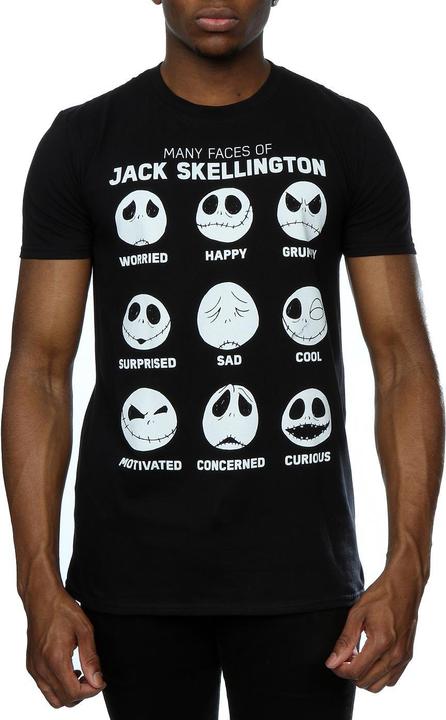 Produktbild Disney Nightmare Before Christmas Many Faces Of Jack TShirt (XXL)