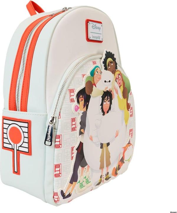 Actual product image Loungefly Disney: Big Hero 6 - 10th Anniversary - Baymax Gang Mini Backpack
