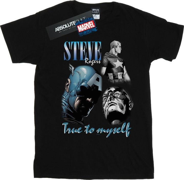 Actual product image Mens Steve Rogers Homage T-Shirt (XXL)