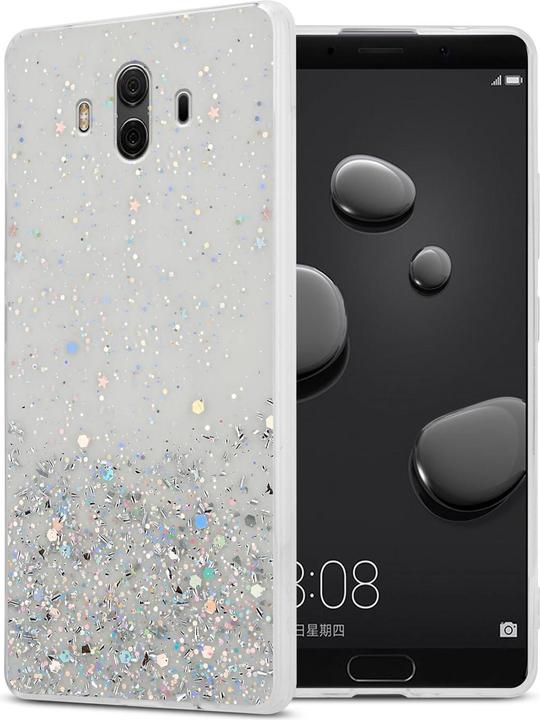 Transparent avec paillettes
